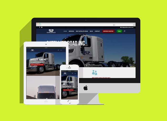 Satellite Road Inc website (Divi) - Jahangir Alam